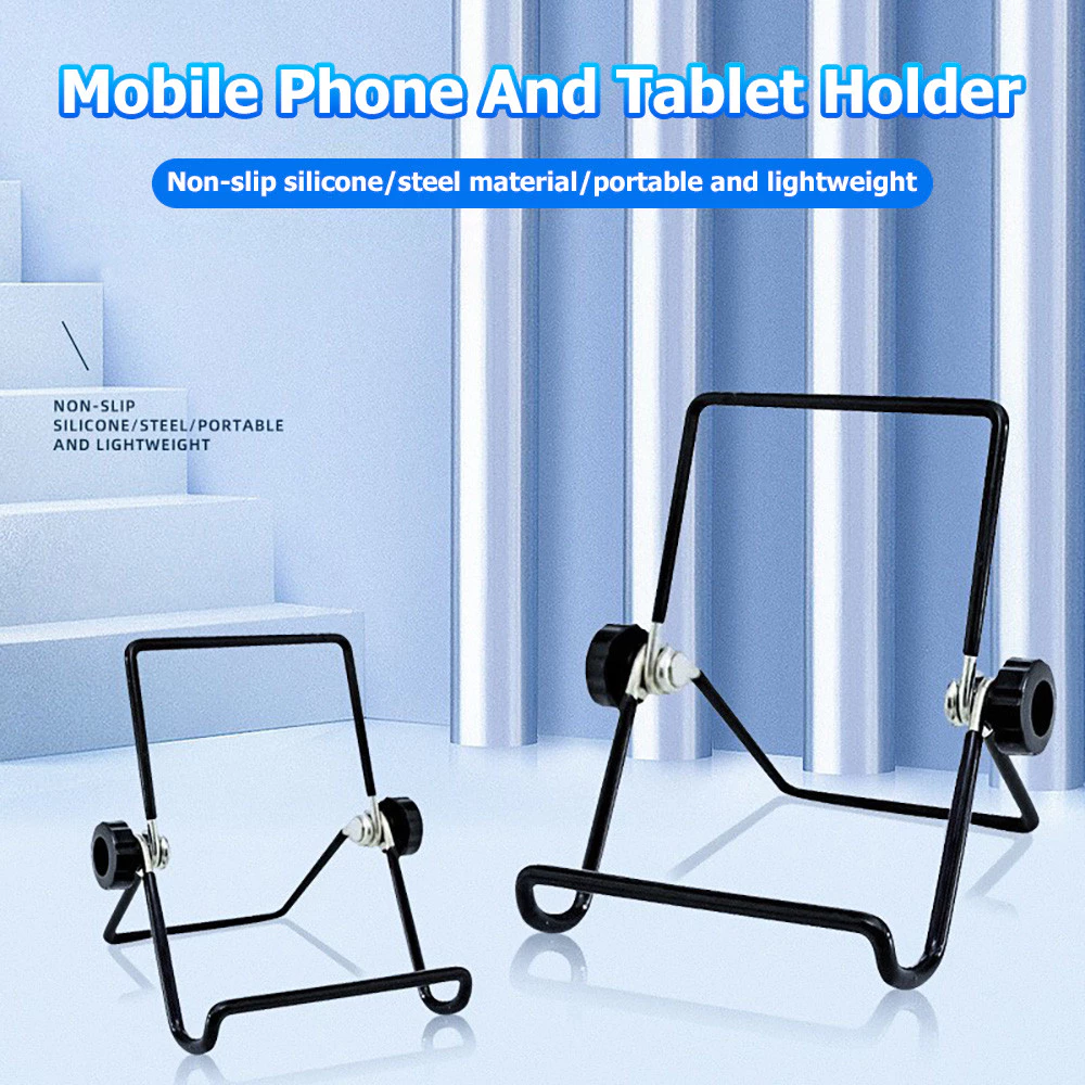 ขาตั้ง ไอแพด Stand holder for iPad Tablt Smart phone ที่วางแท็บเล็ตแบบพกพา หมุมได้ พับได้ กันลื่น thumbnail 3