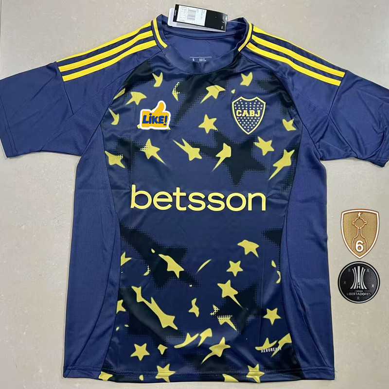 [YZ+] เสื้อฟุตบอลที่สาม Boca Juniors 2025