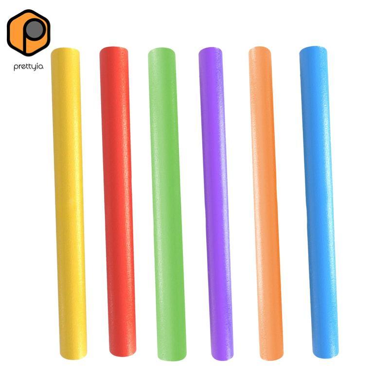 Prettyia Pool Noodle ขนาด 47 นิ้ว ยืดหยุ่นสำหรับพยุงว่ายน้ำ เหมาะสำหรับปาร์ตี้และชายหาด