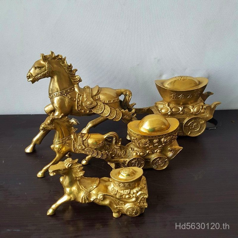 ทองเหลือง Mala Mala Cart Ingot ทองเหลืองมงคล Mala Mala Mala Cart ทองแดงบริสุทธิ์ทองเหลือง Zodiac เคร