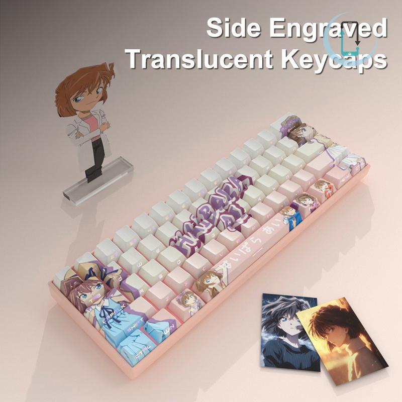 [AT] 74 คีย์อะนิเมะ Anita Hailey Keycaps สไตล์การ์ตูนคีย์บอร์ด Key Caps สําหรับ 61/68 Wotting Ez63 A