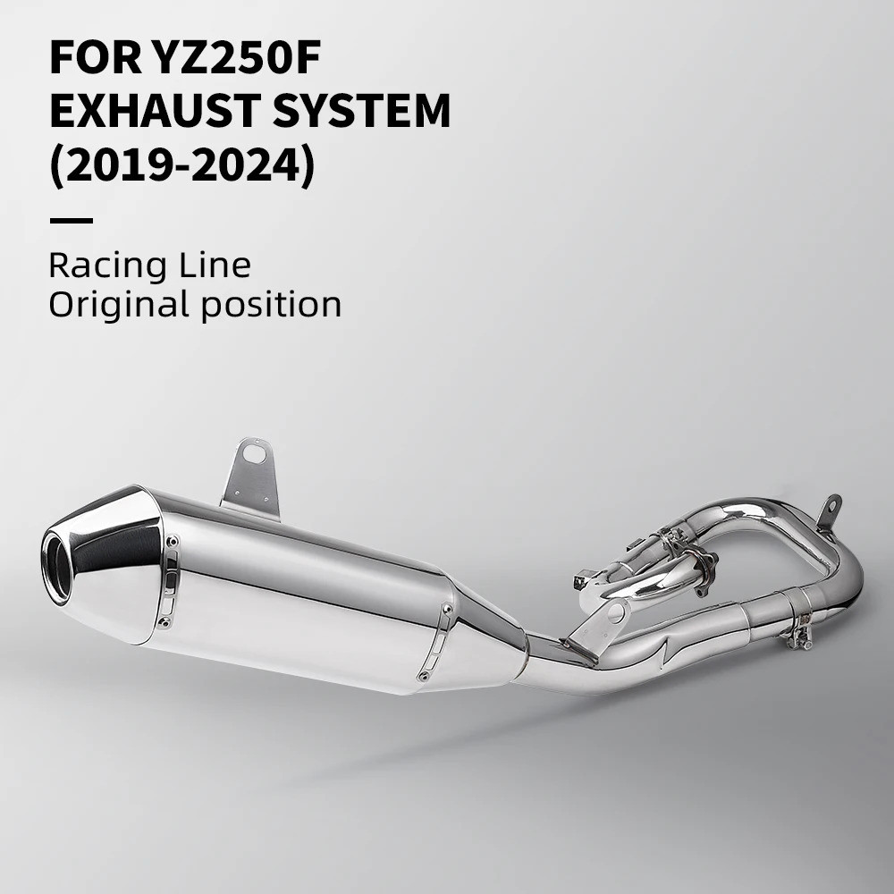 ระบบไอเสียที่สมบูรณ์ประสิทธิภาพสูงสําหรับ Yz250f ท่อไอเสียรถจักรยานยนต์ท่อไอเสีย 2019 2025