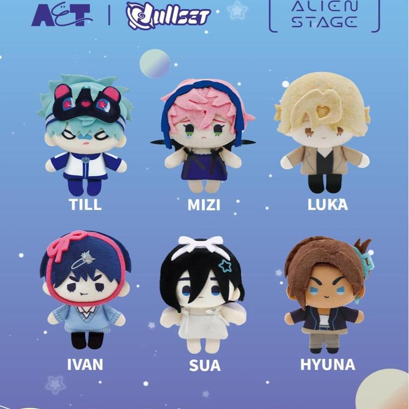 【พร้อมส่ง】alien stage Nullset Alien Stage Mystery Box IVAN Plush mini Doll Pendant mini Cute till Doll 1 12 figure