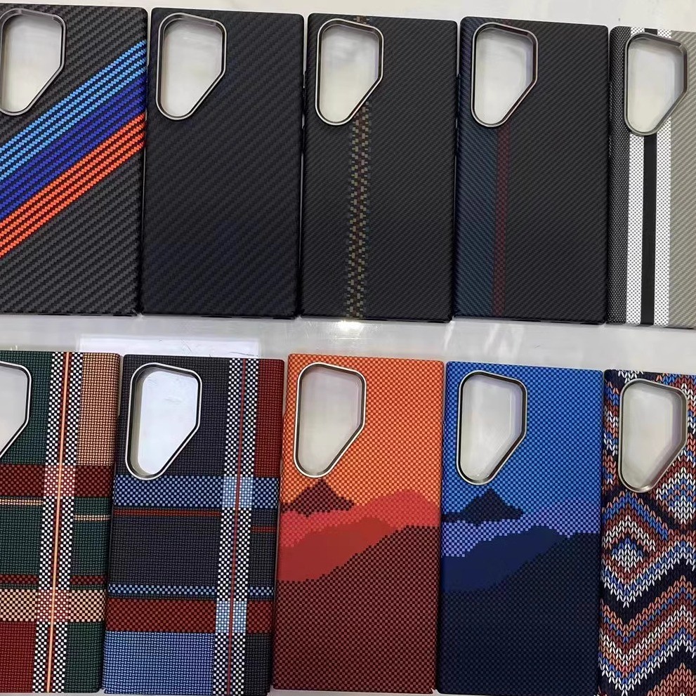 Mountain River Mountain ภาพวาดน้ําTrackรูปแบบคาร์บอนไฟเบอร์Samsung S24 Ultraเคสโทรศัพท์ชายS23 + Hard