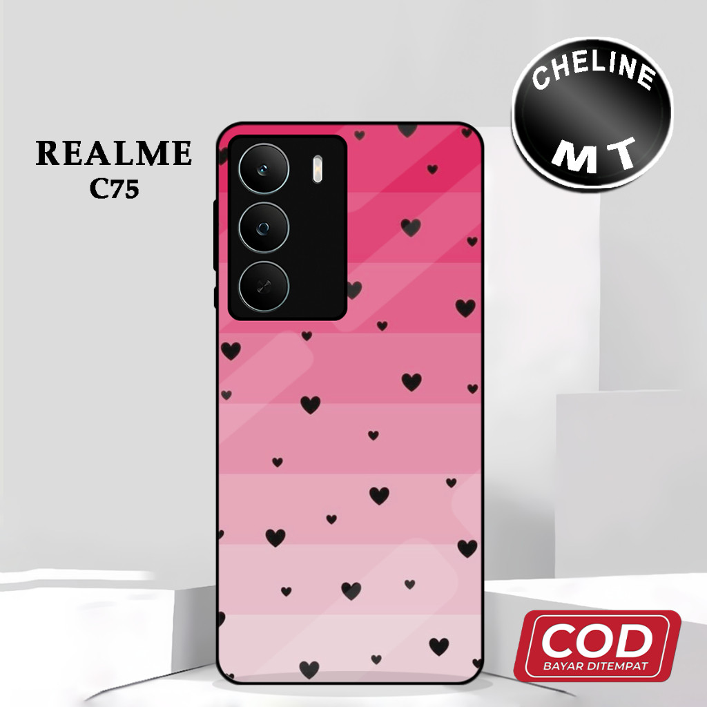 (DD 8) glossy softcase สําหรับ realme C75 C75X ล่าสุดอะนิเมะ motif ปลอก l บทคัดย่อ l น่ารัก l Gamers