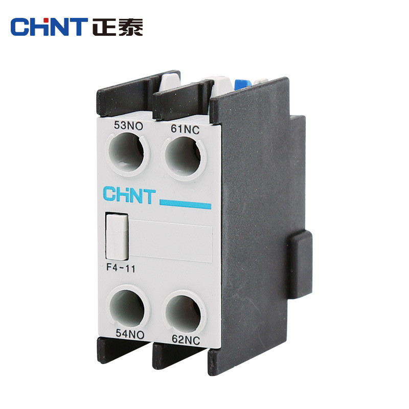 Zhengtai Contactor Auxiliary Contact Head F4-11 F4-02 F4-20 One Open One Closed Two Normal Open Two 
