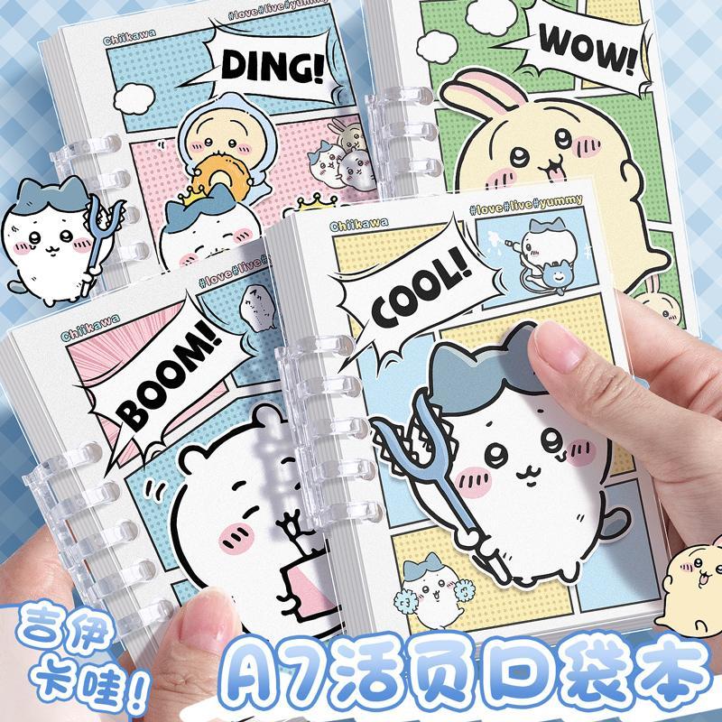 สมุดโน้ตพกพา A7 สมุดบันทึก mini สมุดโน้ตสวยลวดลายคิทตี้ สมุดโน้ต A7 พกง่าย สมุดโน้ตกุหลาบวน คิตตีน่า