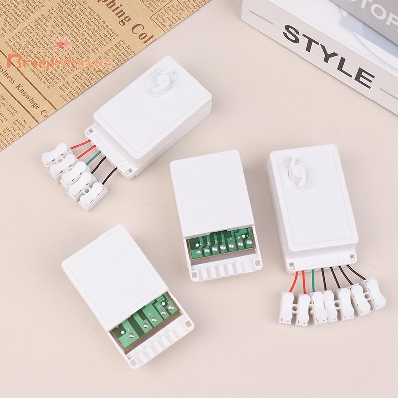 [BT-t] LED String Dimmer EK-04 2/4-Way 8 Function Knob/Solder-Free Type Push Button Type Light Adjustment Controller ใหม่