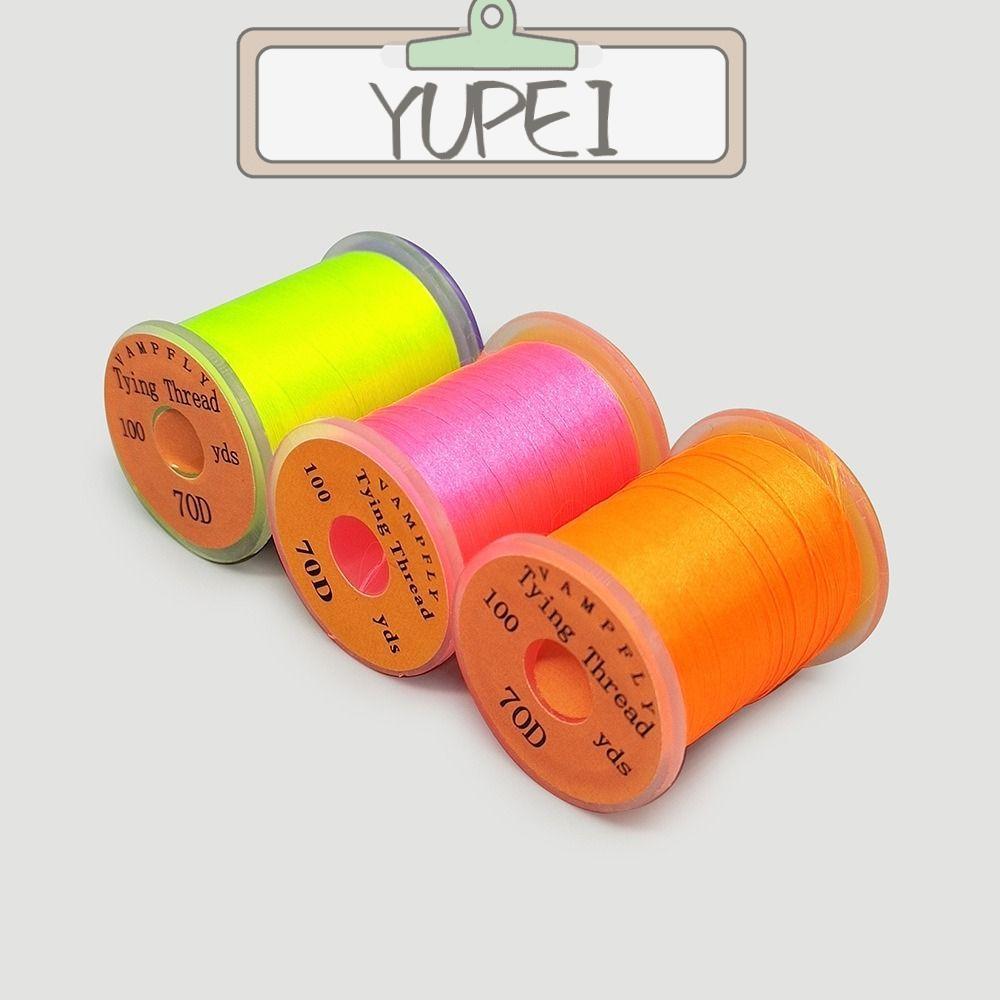 YUPEI Fly Fishing Line, Salmon Premium Fly Tying Thread line, Thread Spool Super Strong Bass Fishing