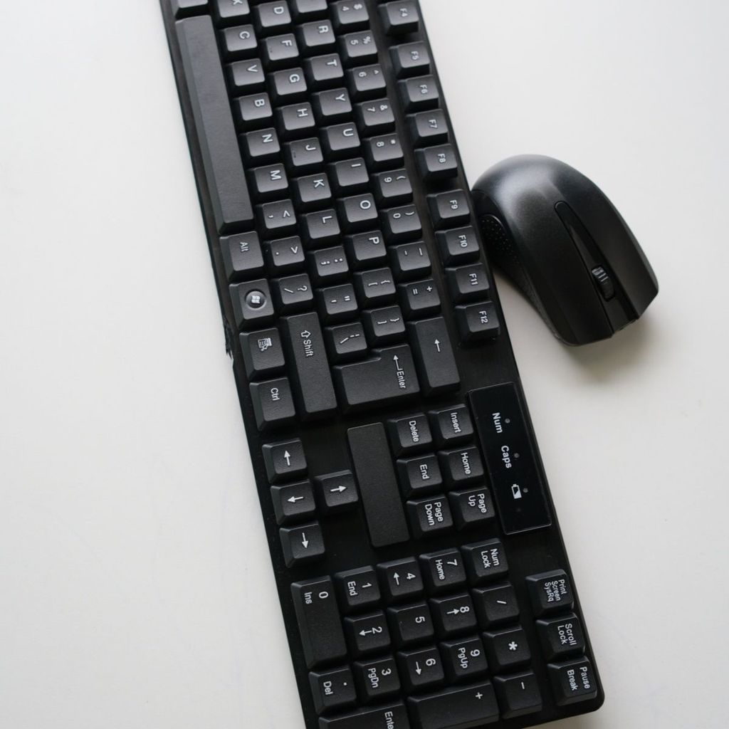 คีย์บอร์ดไร้สายเมาส์ Universal Lenovo Dell HP โน้ตบุ๊คคอมพิวเตอร์เดสก์ท็อปการพิมพ์สํานักงาน