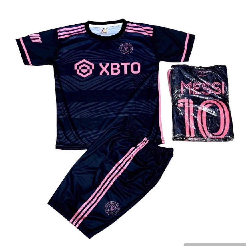 ชุดเสื้อฟุตบอล MESSI INTER MIAMI KIDS / MESSI INTER MIAMI KIDS JERSEY / ชุดเสื้อฟุตบอลเด็ก