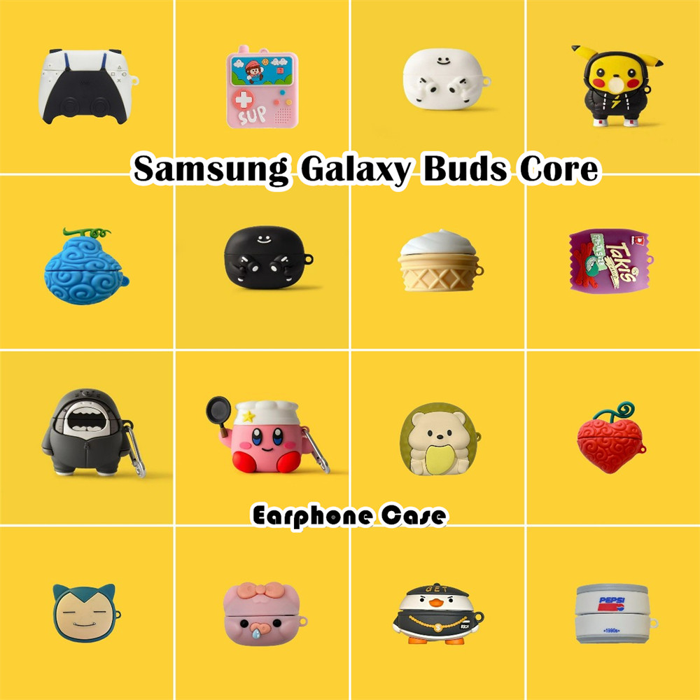 อนาคตดาวสําหรับ Samsung Galaxy Buds Core Case Casing Soft Silicone Cool Cartoon Headphone Case NO.2