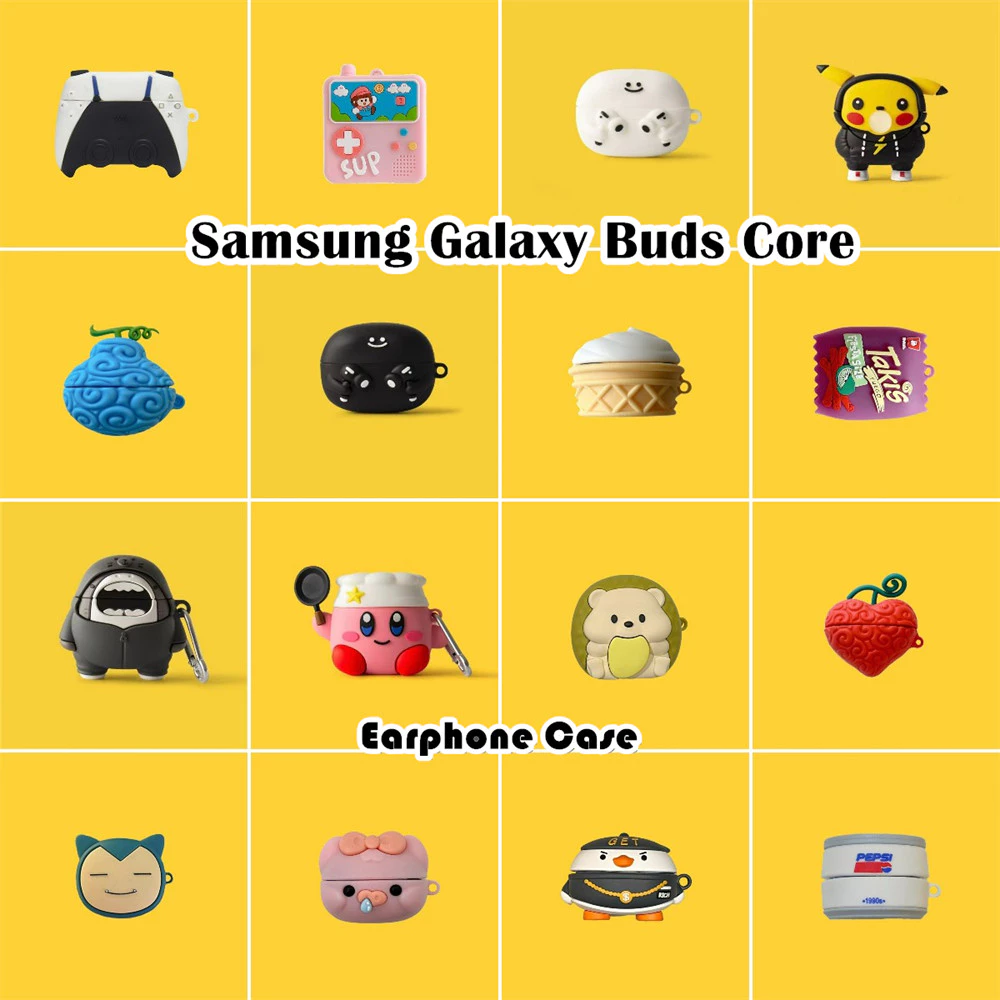 อนาคตดาวสําหรับ Samsung Galaxy Buds Core Case Casing Soft Silicone Cool Cartoon Headphone Case NO.2