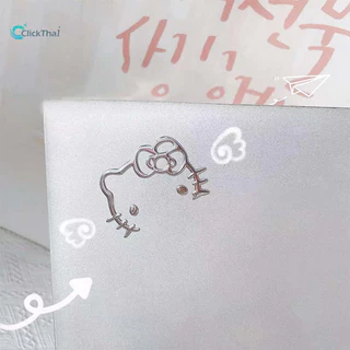 สติกเกอร์โลหะสีเงิน แมวน่ารักโทรศัพท์มือถือแล็ปท็อปแท็บเล็ตรถยนต์ไฟฟ้า- การ์ตูนน่ารักสติ๊กเกอร์ 3D