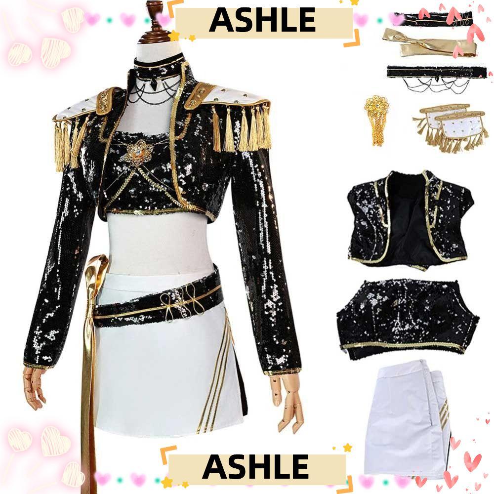 ชุดคอสเพลย์ ASHLE Demon Hunter และ Rumi Kpop Idol, เครื่องแต่งกาย Demon Hunter สไตล์ K-pop, ชุดคอสเพ