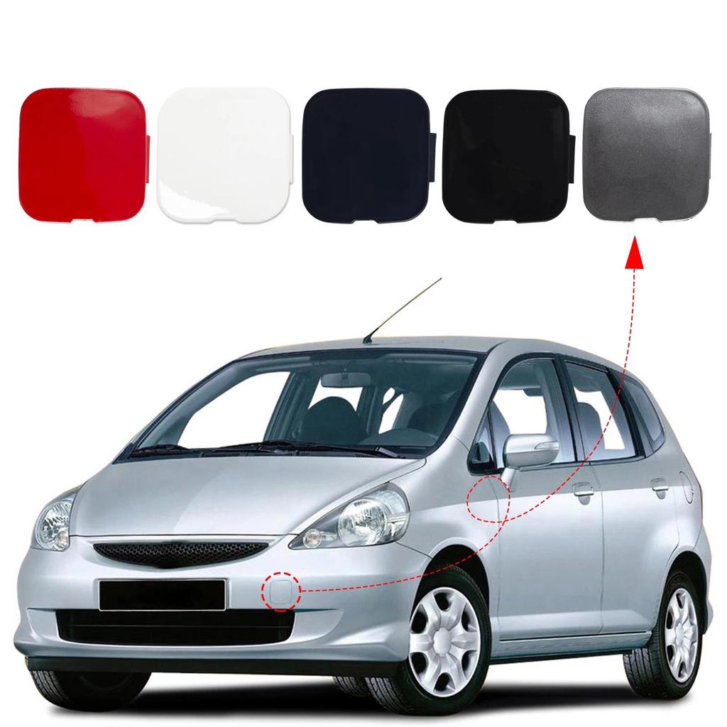 กันชนหน้า Tow Hook ฝาครอบลากจูง Eye สําหรับ Honda Jazz Fit อุปกรณ์เสริม 2005 2006 2007 2008 GD1 GD3 