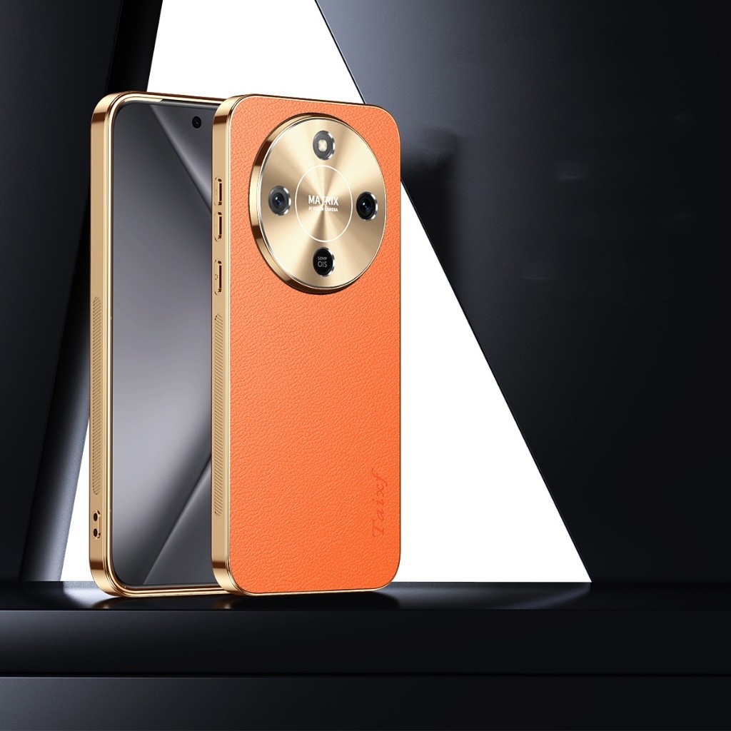 ปลอกร้อนสําหรับ Honor X9d HonorX9d 5G 2025 เคสโทรศัพท์ Electroplated ลิ้นจี่รูปแบบปลอกกันกระแทกหนังเทียมเคสป้องกันฝาครอบ - รูปที่ 6