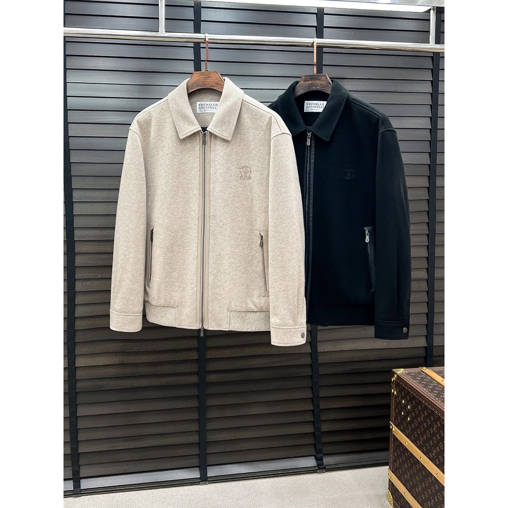 XZ2R BC* Brun Old Money Style25Autumn and Winter Embroidered Logo90White goose down men's casual war