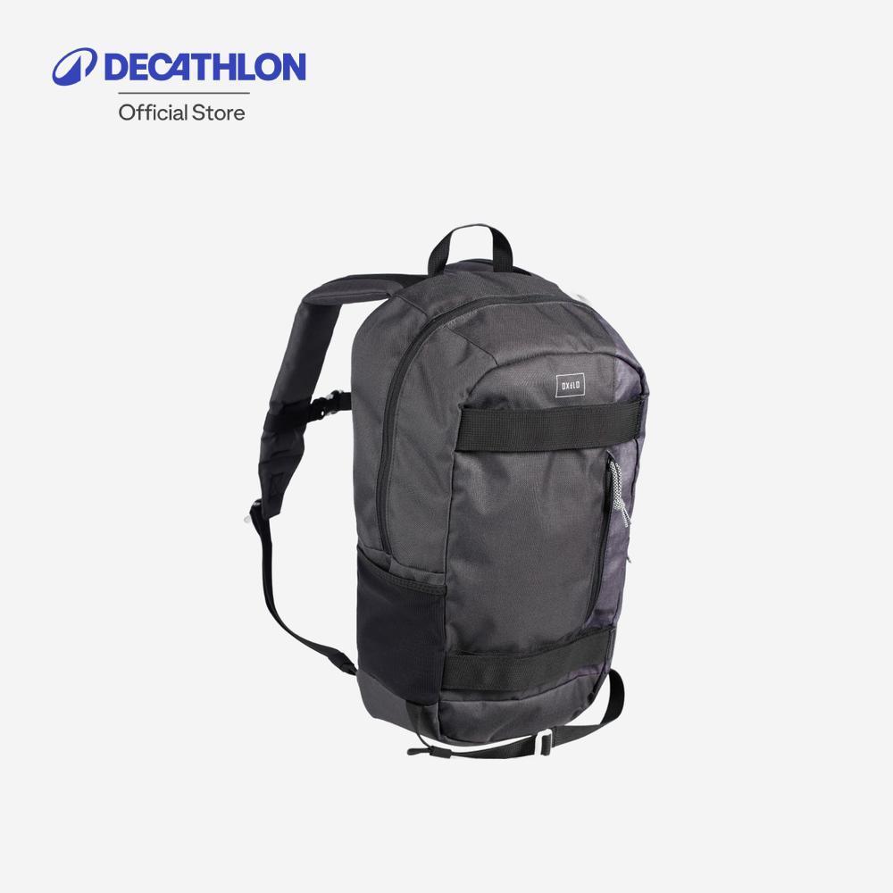 Decathlon 23L Skateboarding Backpack Mid เป้สะพายหลังสำหรับการเล่นสเก็ตบอร์ดขนาดกลางความจุ 23 ลิตร - Black