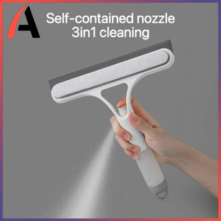 3in1 Cleaning Wiper with Spray Bottle Household Glass Wiper Window Cleaning Tool Squeegee