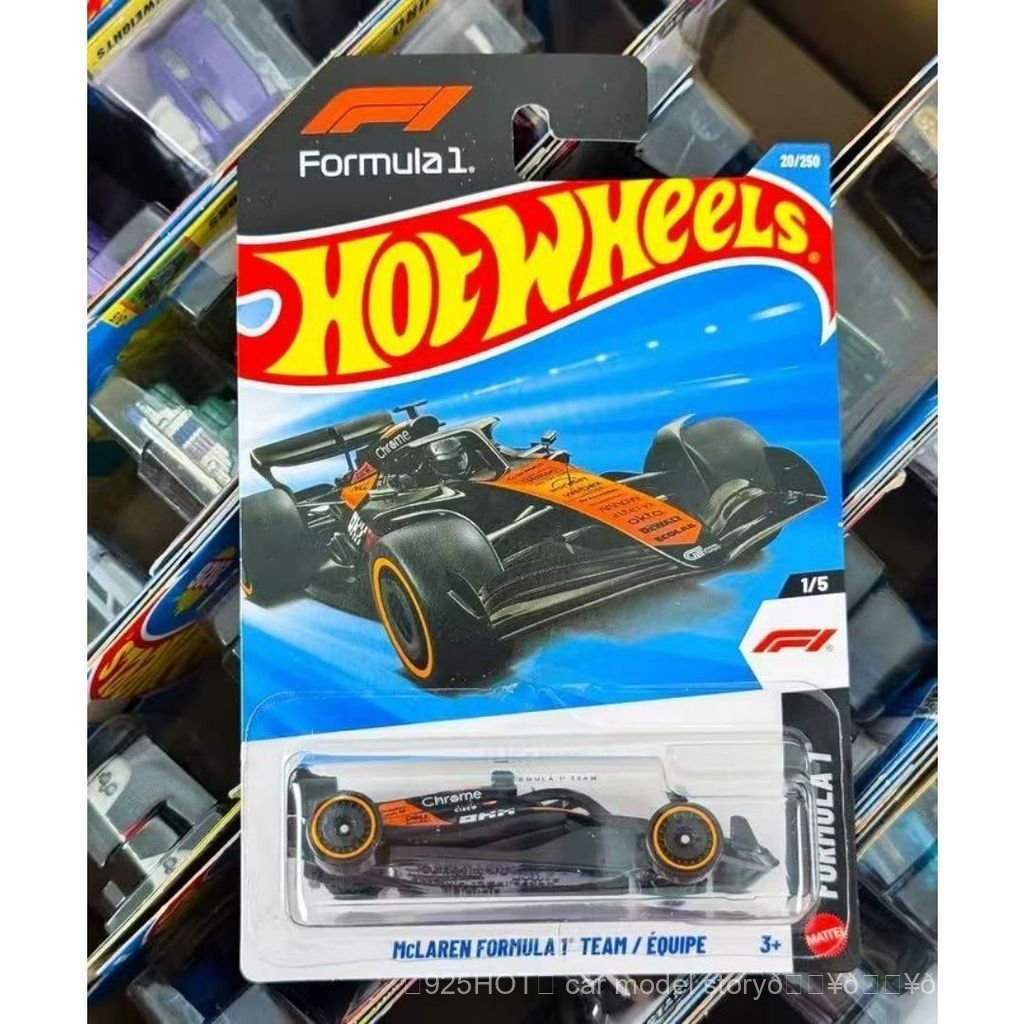 Hotwheels 26 CASE B F1 McLAREN FORMULA 1 . รถยานพาหนะ F1 Game Carpet Car Toy FVYA