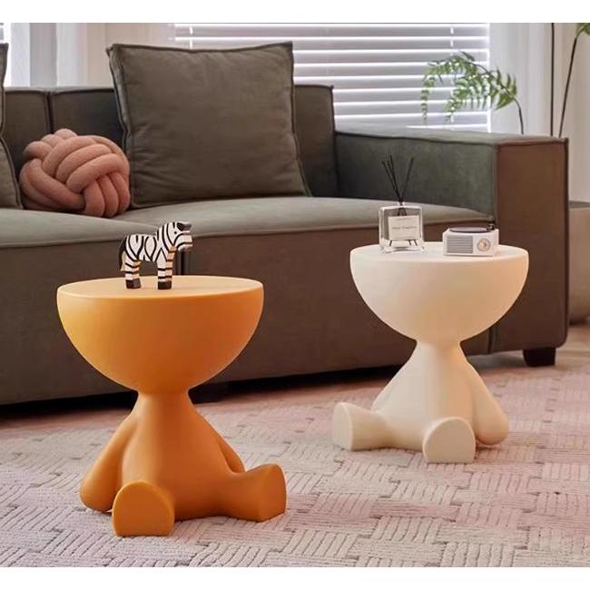 Yifeng Home โต๊ะข้างโซฟา น่ารัก  มีที่เก็บของ วัสดุพลาสติก รุ่น 2025