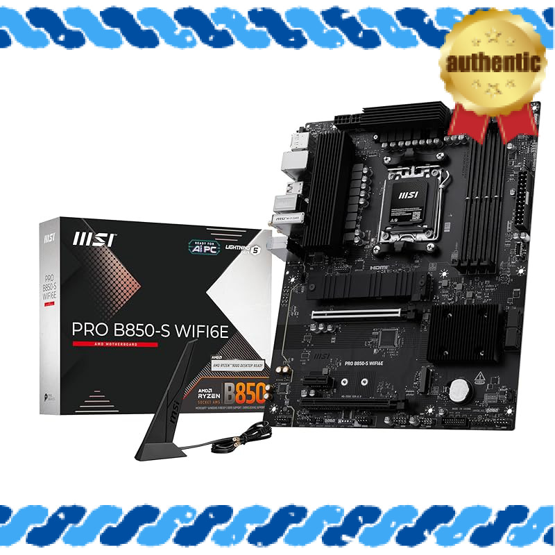 [Amazon.co.jp Exclusive] MSI PRO B850-S WIFI6E/A ATX Motherboard MB6891