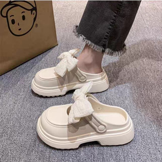 MUHANLU01 รองเท้าสวมเปิดส้น พื้นนิ่ม ใส่สบาย งานหนังอย่างดี …