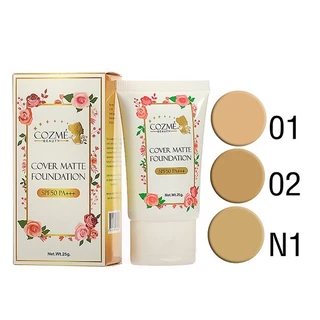กันแดดผสมรองพื้น คอสเม่ ปกปิดดีมาก กันน้ำได้ดี(Cozme Beauty)