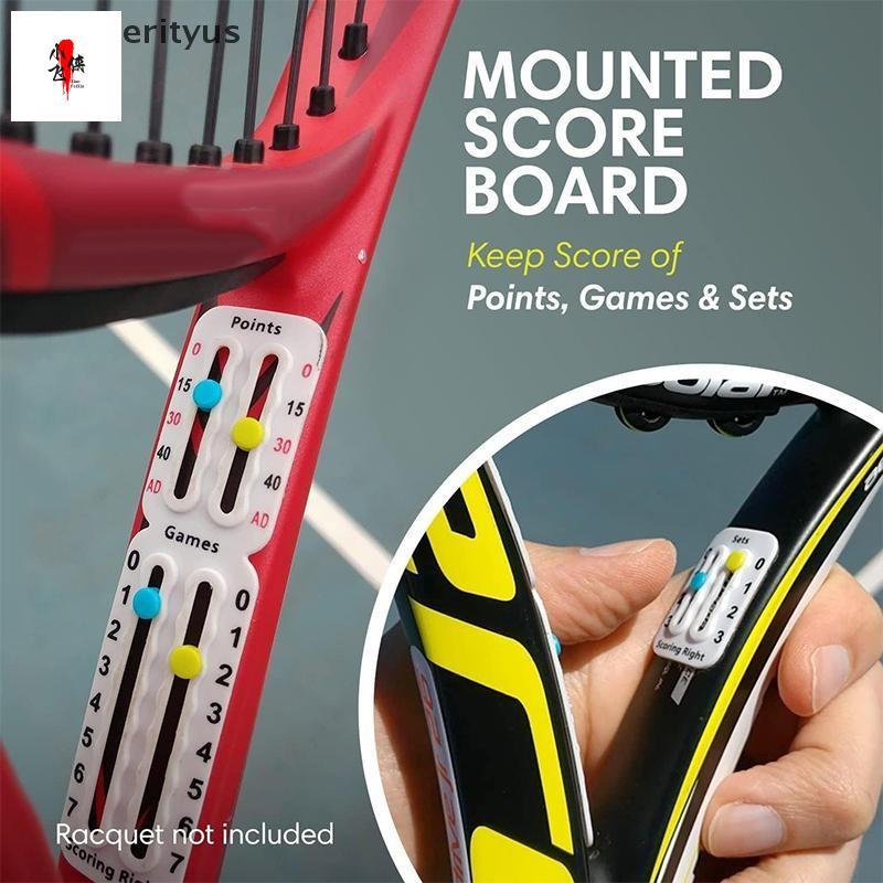 ปากกามาร์กเกอร์ไม้เทนนิสแบบพกพา - Padel Scorring Board สําหรับขวาและผู้รักษาประตู