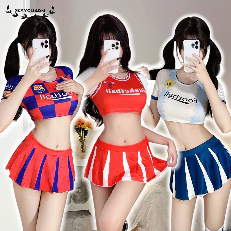 Sexy Charm 🥳🥳ชุดนอนแซ่บๆ ชุดนักเรียน JK ชุดคอสเพลย์ 3 สี จัดส่งเร็วจากไทย