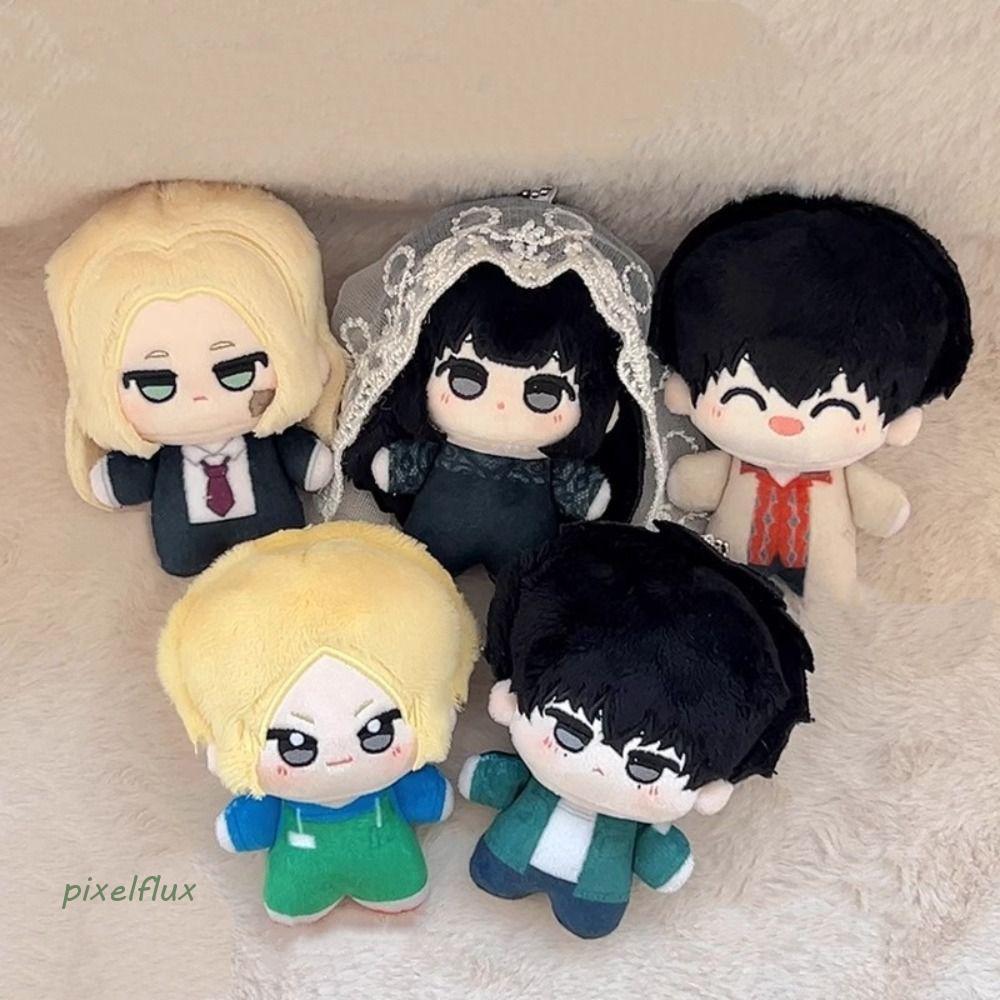 PIXELFLUX Plush Shin Asakura, อะนิเมะ Peripherial Cotton ตุ๊กตา Sakamoto วันตุ๊กตา, ของขวัญเพื่อน Mi