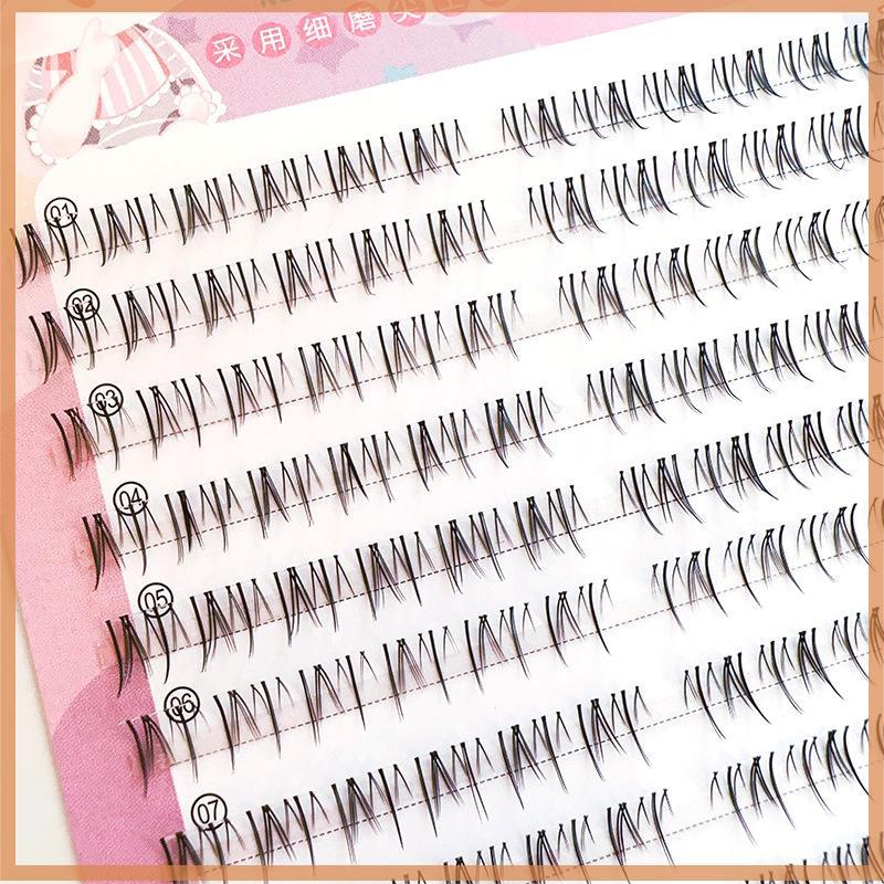 [savemoneyeveryday] Lower Lashes Natural Lower Lashes Segmented Lower Lashes เครื่องมือแต่งหน้าขนตา 