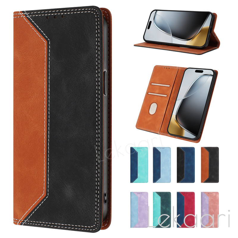 Contrast สีหนังสําหรับ Honor X9D X70 90 Pro X6B X6A X6 X6S X6C X6B X60 GT X50i X40i X40 X30i X30i X3