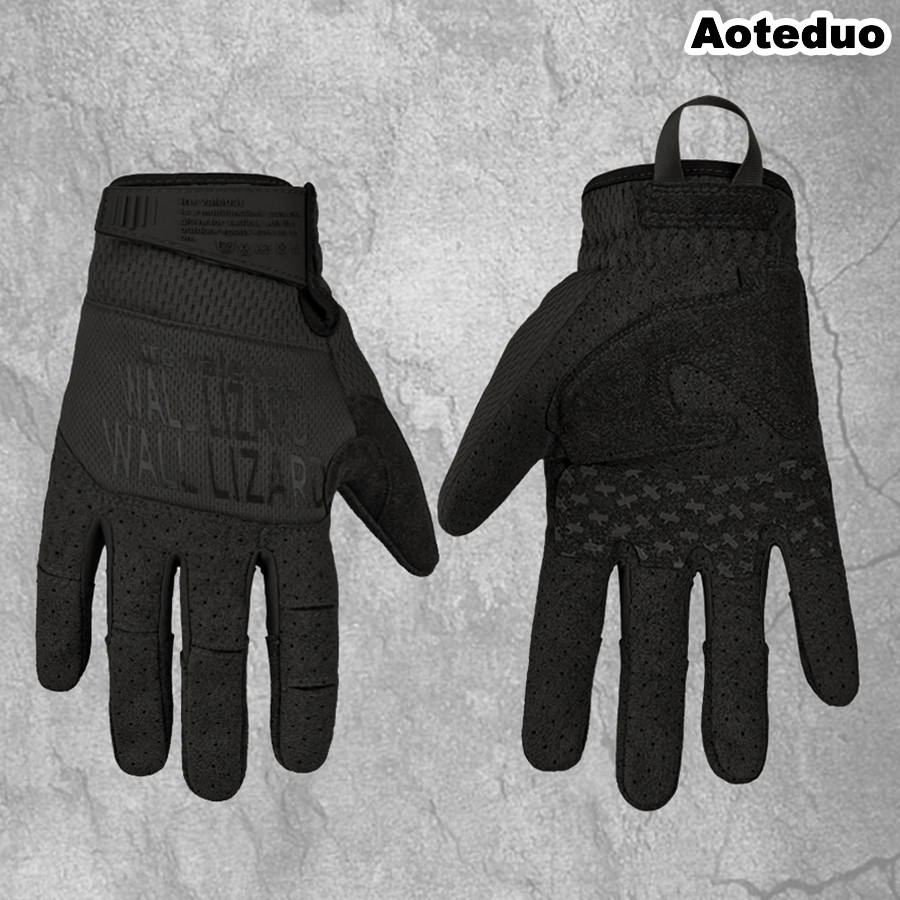 ถุงมือปั่นจักรยาน Aoteduo – การออกแบบปลายนิ้วหน้าจอสัมผัส, ด้ามจับกันลื่นระบายอากาศได้, อุปกรณ์ขี่กลางแจ้งและยุทธวิธี ราคา ถูกที่สุด ดีลบีเคเค แกลเลอรีภาพที่ 5