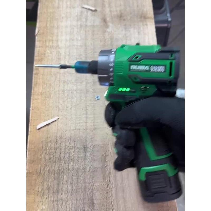 Ruiba ไขควงไฟฟ้าแบตเตอรี่ลิเธียม Bit ขนาดเล็กชาร์จในครัวเรือน High Power ไขควงแรงบิดสูงเจาะมือ t