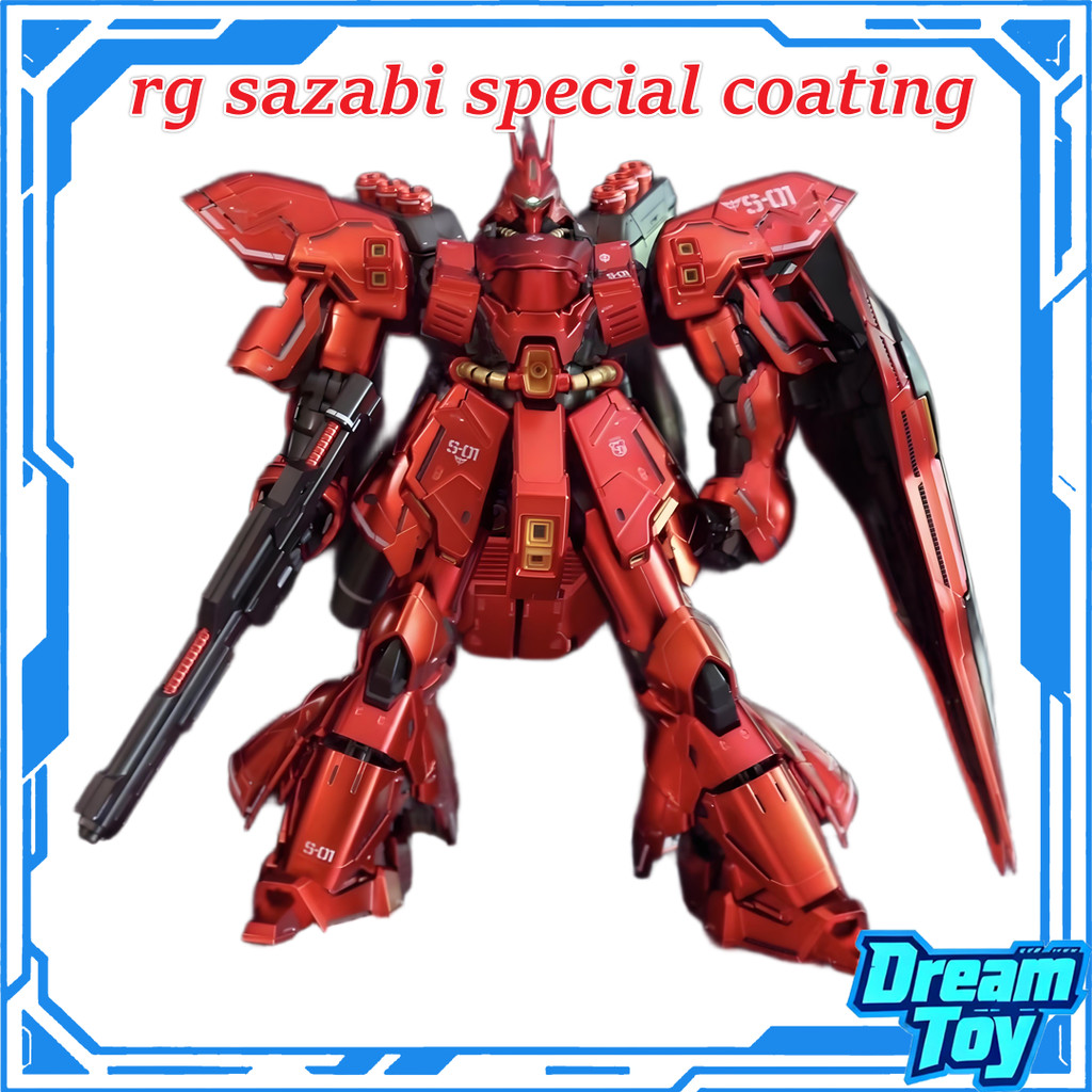 ใหม่ rg sazabi เคลือบพิเศษ sazabi แกนกลชุบ rg5503 1/144 Assembly รุ่น sihai
