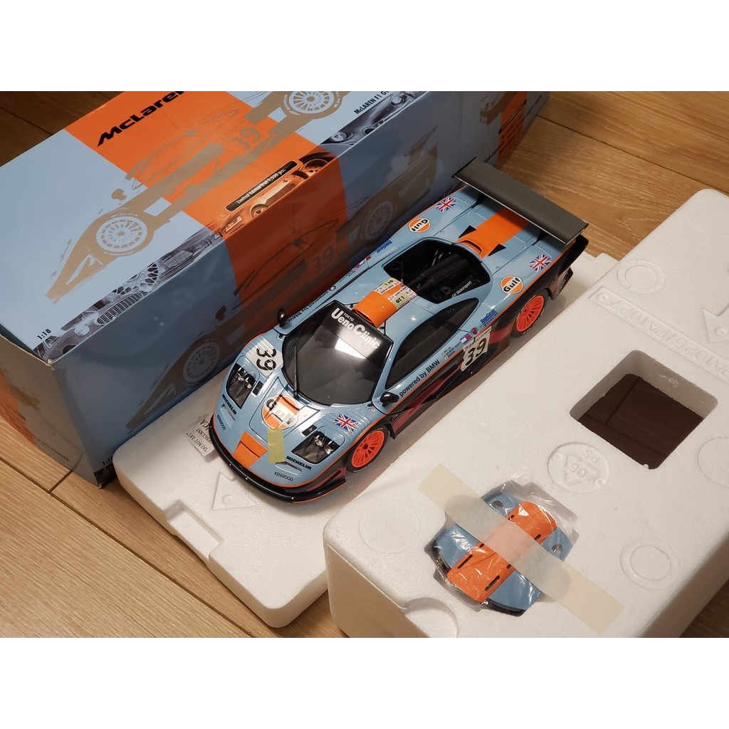 $㊋1/18 มินิตัด McKeelen F1 GTR หางยาว lt Le Mc 1997 Bay ปิโตรเลียมเคลือบโลหะผสมเปิดอย่างเต็มที่, Out