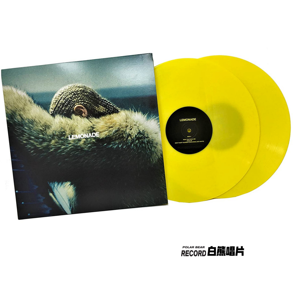 On Tour Beyonce Lemonade Lemonade กาวสีเหลือง ไวนิล LP Beyonce Lemonade