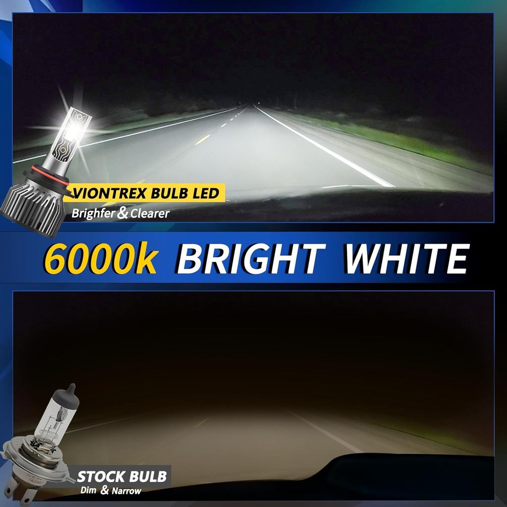 Compatible for 2007 2008 2009 2010 2011 2012 2013 2014 Toyota Camry Light Bulbs,9005 High Beam H8/H9