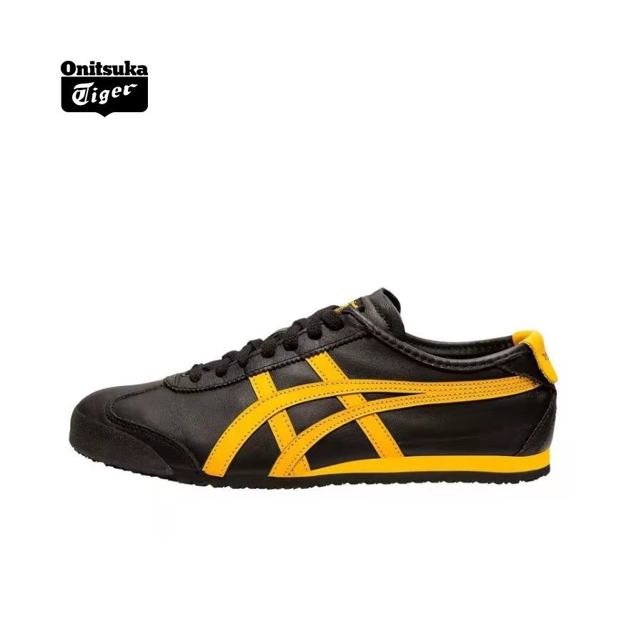 Asics Onitsuka Tiger Mexico 66 ผู้ชายและผู้หญิง mexico66 รองเท้าลําลองกันลื่นและทนต่อการสึกหรอกีฬาสี