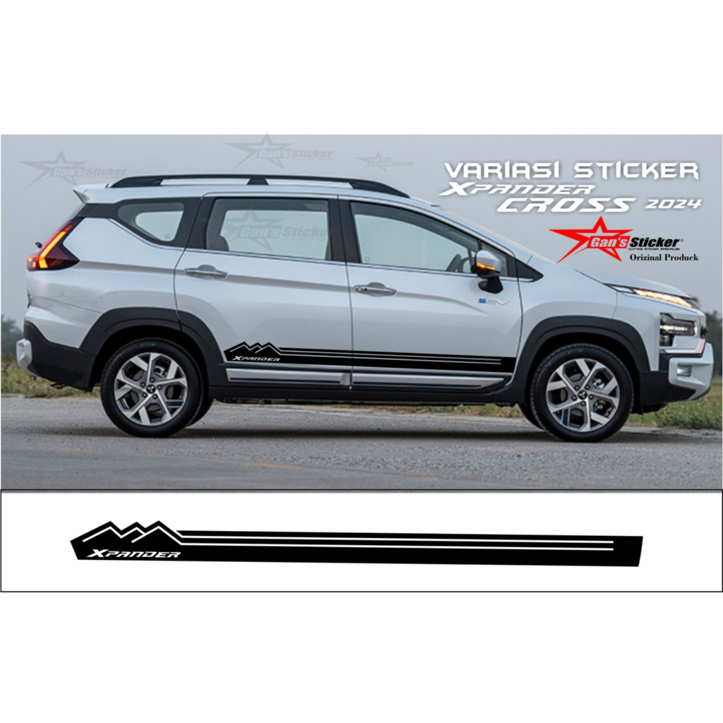 สติ๊กเกอร์ GNSTICKER ALL NEW XPANDER CROSS MITSUBISHI XPANDER CROSS 2024 สติ๊กเกอร์ CUSTOM XPANDER
