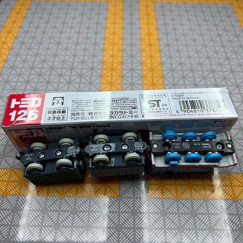 【พร้อมส่ง】รถไฟโทมัส รถเด็กเล่น รถไฟของเล่น thomas รถบังคับ รถของเล่น TOMY TOMY Alloy Collection Car Model TOMICA Extended Version No. 126 รถไฟ TOMICA and Partner - รูปที่ 3