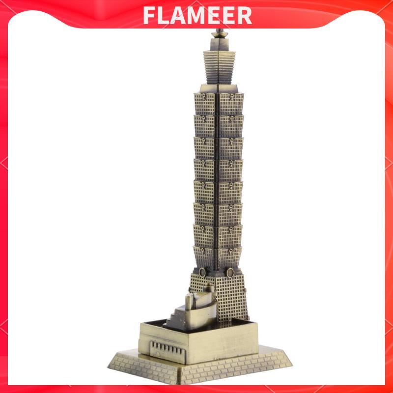 [Flameer] New Vintage Taipei 101 Tower Architecture Model of Taiwan Home Decor