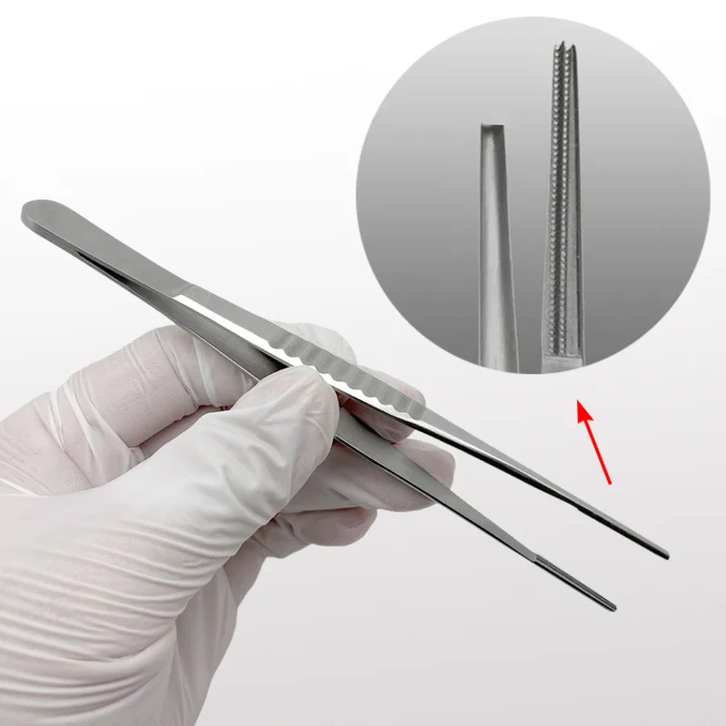 Debakey Forceps Atraumatic Tissue Forceps Vascular Procedures Surgical Tweezers Medical Forceps