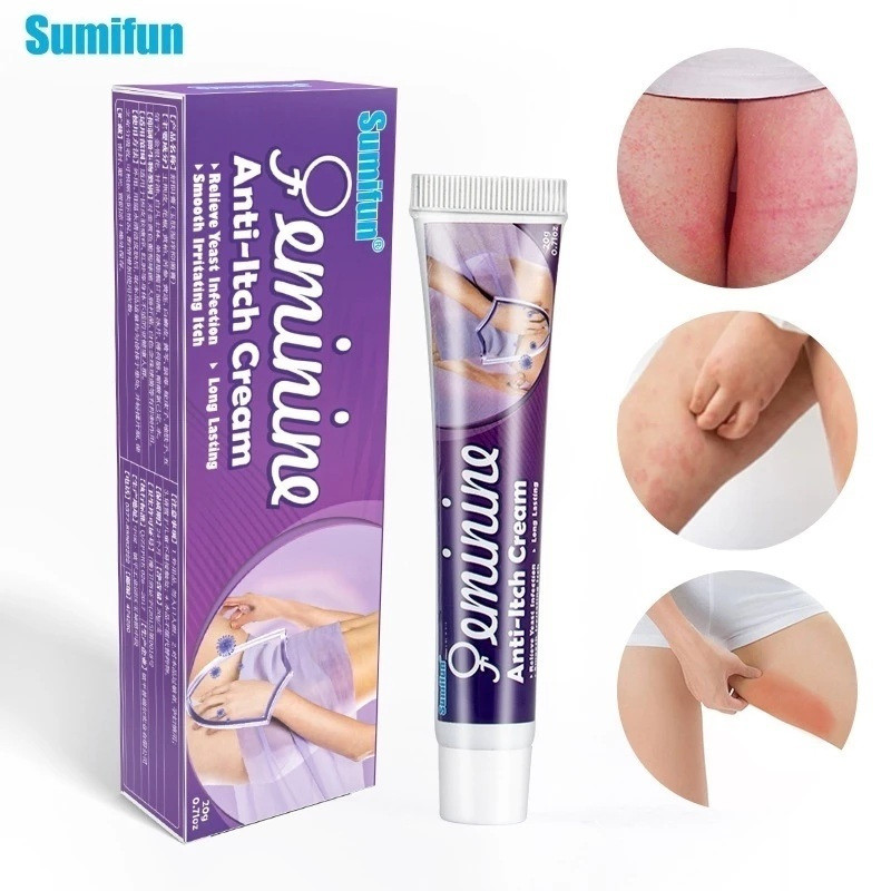 20g Feminine Anti Itch Cream ครีมฆ่าเชื้อยีสต์ช่องคลอด Yeast Infection Treatment Cream สําหรับช่องคล
