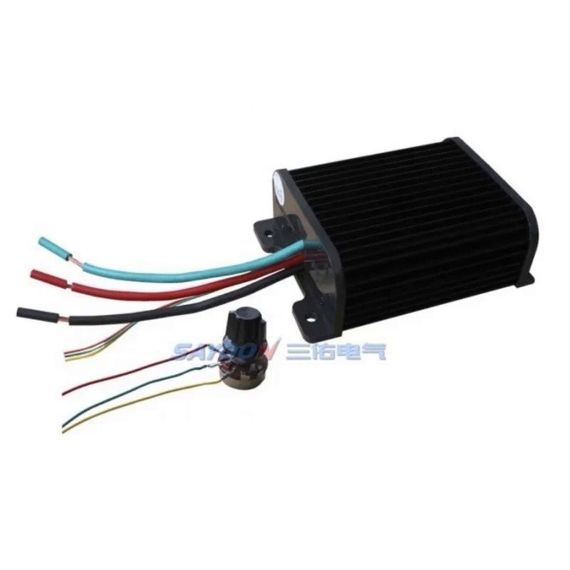 Krachtige Sayoon ST-3D 1500W 12V 24V 36V 48V 60V 72V Borstelmotor Controller Met Potentiometer, Voor