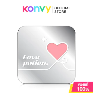LOVE POTION Starry Blush Powder 2.8g #01 Baby Blue บลัชฝุ่นเนื้อเนียนละเอียด เลิฟ โพชั่น สีชัด ติดทนนาน.
