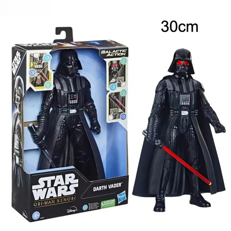 ของเล่นร้อน Star Wars Darth Vader 30 ซม.Light-Up/Sound-Activated Action Figure ของเล่นของขวัญสําหรับชาย