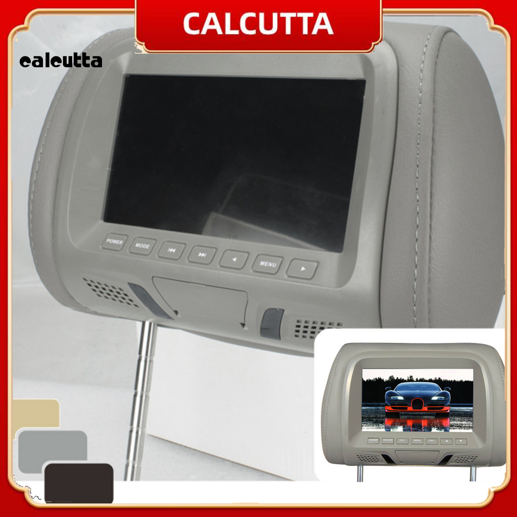 [calcutta] L7M ความบันเทิงที่นั่งด้านหลังหน้าจอ LED LCD Universal 7 นิ้ว Clear Definition Headrest M